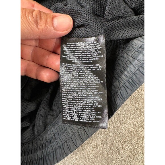 The North Face Hydrenaline Women Plus 2XLActive Shorts Black Hiking Windwall $50 - Picture 8 of 13